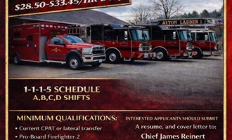 Alton Fire Department Announces Hiring Process for Lieutenant Position