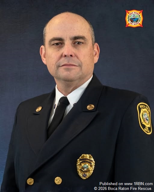 Boca Raton Names Battalion Chief Firefighter of the Year