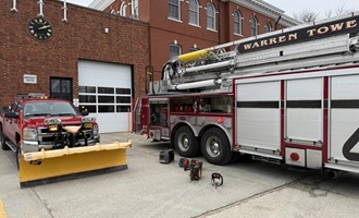 Warren Fire Department Prepares for Historic Blizzard, Urges Residents to Stay Safe