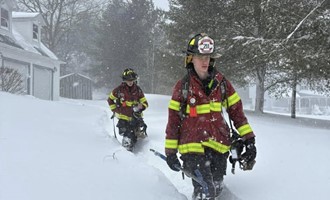 West Greenwich Volunteer Fire Company No. 1 Responds to Emergencies During Severe Snowstorm