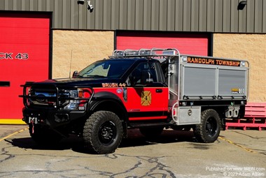 Randolph Ironia Fire Co. Brush 44