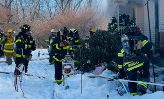Massive House Fire on Snake Hill Road Draws Statewide Response