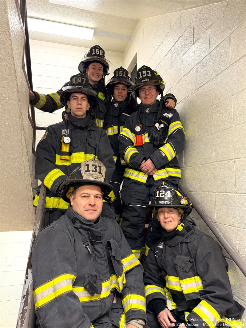 Auburn Fire Dept. Stair Climb Team Prepares for 2026 Fight For Air Climb – Boston