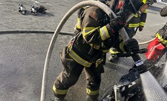 Manchester Firefighter Joseph Cajzer Begins Career with Atlantic City Fire Department