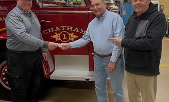Greater Lafayette Avenue Golf Outing Committee Donates to Chatham Borough Volunteer Fire Department