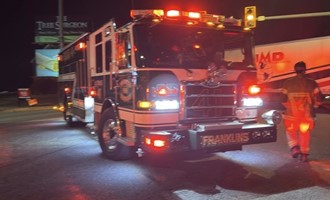 Franklin Fire Company Responds to Two Overnight Vehicle Accidents