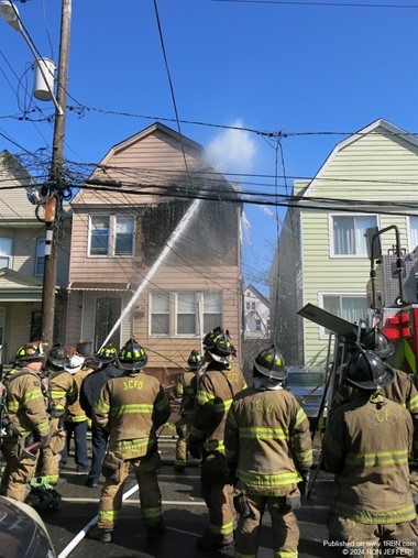 Jersey City firefighters, Chapel av. dwelling fire
