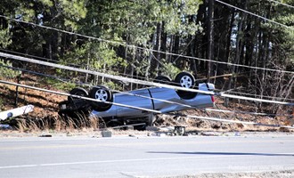 MVA/Rollover in Plymouth