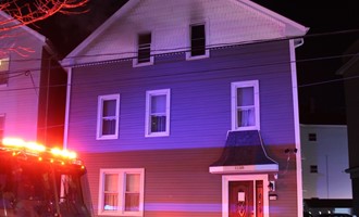 Fire Victim Transported