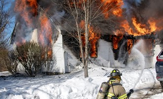 Franklin NH 2-Alarm house fire