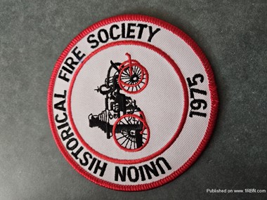 Union Historical Fire Society Patch