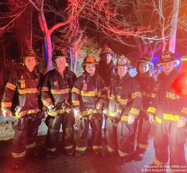 Bellport Fire Department Responds to Early-Morning Structure Fire on Doane Avenue