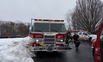 East Brentwood Fire Department Responds to Mutual Aid Commercial Fire