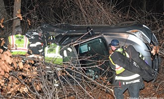 Vehicle Rollover on Route 20 in Waltham
