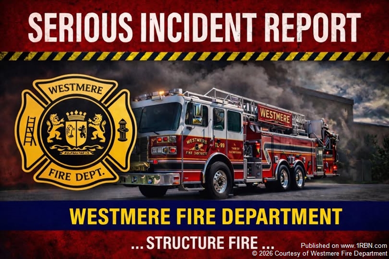 Fire Search Westmere Fire Department Responds to Brandon Terrace Structure Fire
