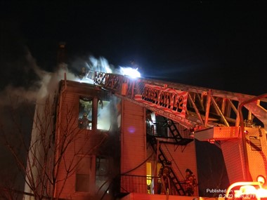 "Outside Fire" Extends to Occupied Dwelling