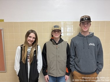 Long Lake Fire Department Recognizes Members for Recent Accomplishments