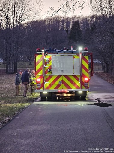 Cattaraugus Firefighters Conduct Evening Training Drill