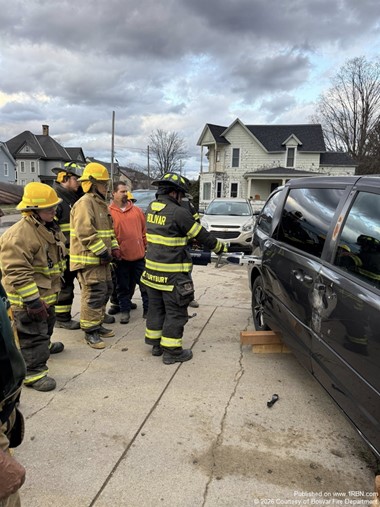 Fire, EMS, and Junior Members Practice Extrication Skills