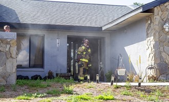 Quick knock on a stove fire