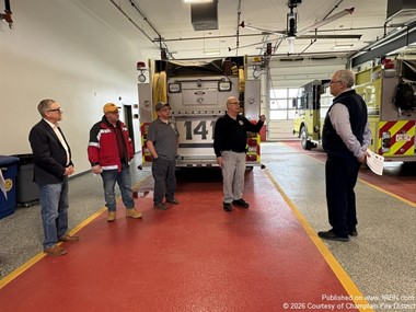 Clinton County Fire Leaders Meet at Champlain Fire District
