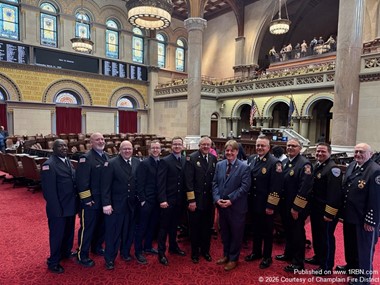 Fire Service Leaders Meet Lawmakers During Albany Advocacy Event
