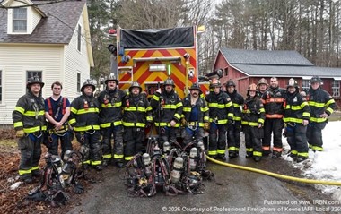 Keene Firefighters Assist With Working Structure Fire in Swanzey