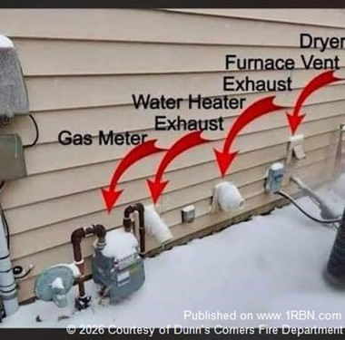 Dunn’s Corners Fire Department Issues Post-Storm Safety Reminder to Residents