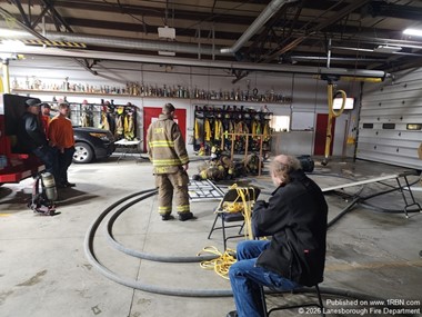 Lanesborough Fire Department Conducts Training on Hose Advancement and Hazard Evolutions