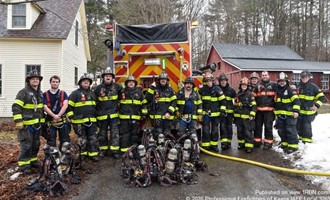 Keene Fire Units Respond to Structure Fire in Swanzey