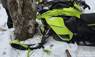 Twin Mountain Responds to Eighth Snowmobile Accident of the Season