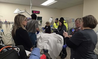 Madawaska Fire Department Conducts Complex Winter Rescue Training Exercise