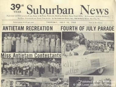 Lower Alsace Fire Company Begins Planning for 100th Anniversary Celebration