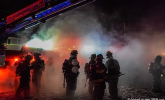 Woman Rescued from Raging House Fire in Central Islip