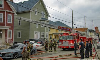 Porch Fire with Extension in Providence
