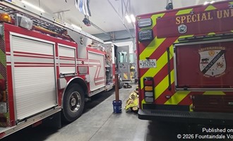Rescue Engine 3 Covers Leitersburg Station During Commercial Fire Response
