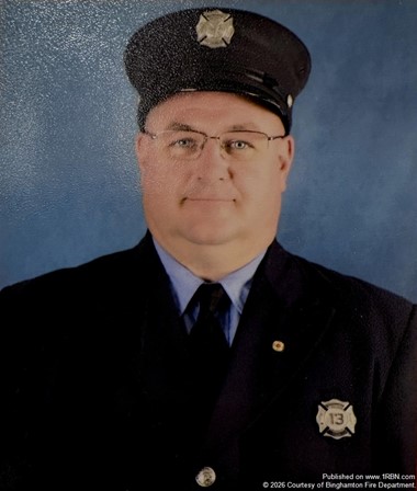 Binghamton Fire Department Honors Firefighter Tim Keenan