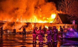 Multiple Alarm Commercial Mall Fire In West Sand Lake Handled By Over 100 Firefighters