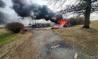 Highland Township, Chester County outbuilding fire