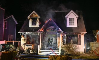Early-Morning Blaze Destroys Mastic Beach Home
