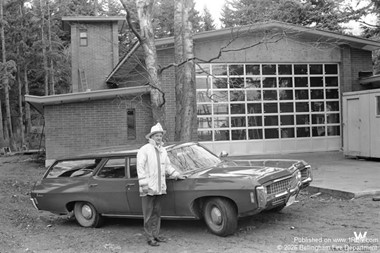 Bellingham Fire Department Shares 1971 Photo of Chief Jack Baker at Station 5 Construction