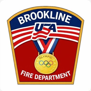 Brookline Fire Department Honors Olympic Gold Medalist and Former Firefighter