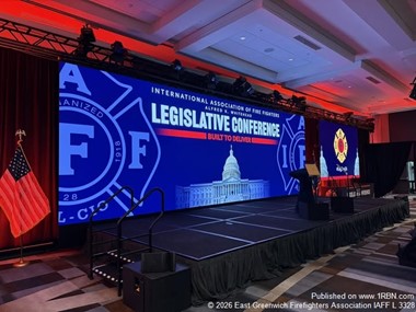 East Greenwich Firefighters Attend IAFF Legislative Conference in Washington, D.C.