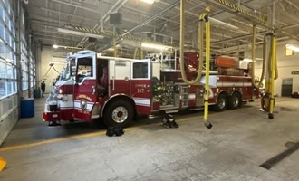Cumberland Tower 107 Provides Coverage During Westbrook Fire Response
