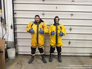 Ferrisburgh Adds New Ice Rescue Suits Through Community Support