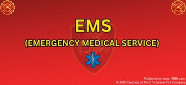 Perth Firefighters Respond to EMS Call on County Highway 107