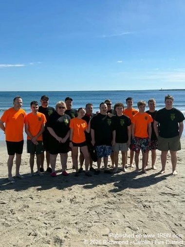 Richmond-Carolina Fire District Supports Special Olympics with Super Plunge Participation