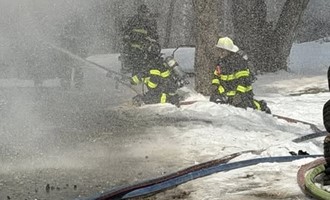 Wilton Crews Battle Fully Involved Structure Fire, Operate Defensively to Protect Exposures