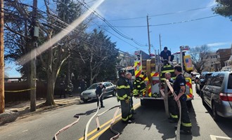 Firefighters Knock Down Prospect Avenue Blaze with Rapid Response