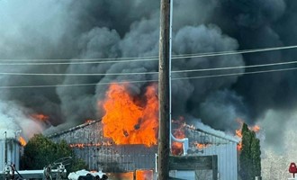Huntingdon County Fire Units Deliver Massive Water Supply During Commercial Building Fire